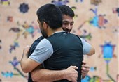 حضور حسن یزدانی در تمرینات تیم ملی کشتی آزاد