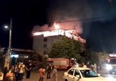 آتش‌سوزی‌ در یک هتل منطقه آزاد انزلی