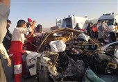تصادف خونین در کرمان با 3 کشته و 4 مصدوم