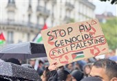 تظاهرات حمایت از فلسطین در فرانسه