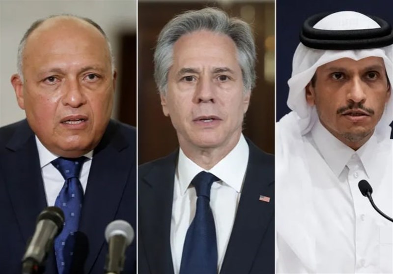 بیانیه سه جانبه مصر، قطر و آمریکا درباره آتش‌بس در غزه