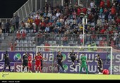 دیدار تیم های فوتبال نساجی مازندران و فولاد خوزستان