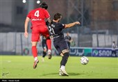 دیدار تیم های فوتبال نساجی مازندران و فولاد خوزستان