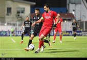 دیدار تیم های فوتبال نساجی مازندران و فولاد خوزستان