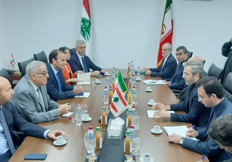 دیدار سرپرست وزارت امور خارجه با وزیر خارجه لبنان