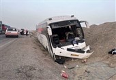 ‌‌تصادف اتوبوس ‌حامل اتباع پاکستانی‌ با 32 حادثه‌دیده