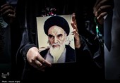 مراسم ارتحال امام خمینی در اصفهان برگزار شد+فیلم