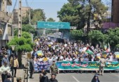 حماسه‌آفرینی مردم دشت ورامین در راهپیمایی یوم‌الله 15 خرداد‌
