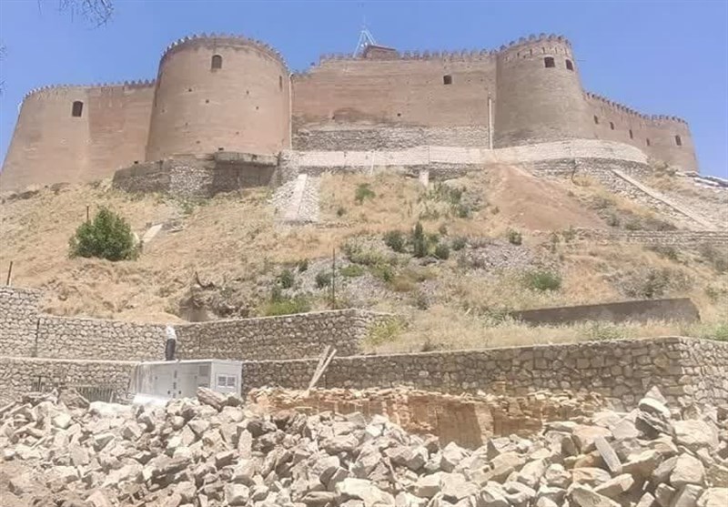 دیوار 1000 ساله دوازده برجی خرم‌آباد احیا می‌شود