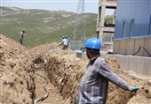 جهاد آبرسانی به روستاهای آذربایجان‌ شرقی + فیلم و تصاویر