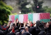 تشییع ‌پیکر شهید مدافع امنیت در دشت‌آزادگان