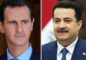 الأسد یبحث مع رئیس الوزراء العراقی توحید الجهود لوقف جرائم الکیان الإسرائیلی