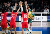 لیگ ملت‌های والیبال| شکست ایران مقابل برزیل
