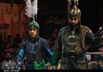 نخستین شب از دوازدهمین سوگواره ملی تعزیه دهزیار