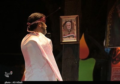 اجرای شب پنجم سوگواره تعزیه ده‌زیار‌ به یاد شهید المهندس