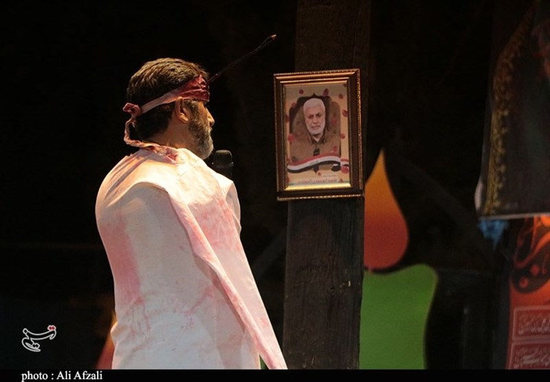 اجرای شب پنجم سوگواره تعزیه ده‌زیار‌ به یاد شهید المهندس