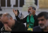 دسته عزای خادمان و زائران  حرم حضرت معصومه (س) بمناسب شهادت امام جواد (ع)