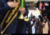 دسته عزای خادمان و زائران  حرم حضرت معصومه (س) بمناسب شهادت امام جواد (ع)