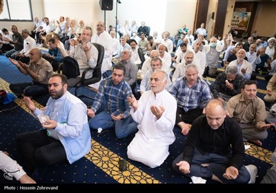 دعای ندبه زائران ایرانی در مکه مکرمه