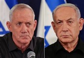 درگیری لفظی بین نتانیاهو و گانتس بالا گرفت