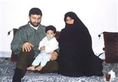 خاکسپاری همسر شهید صیاد شیرازی در قطعه 25 بهشت زهرا