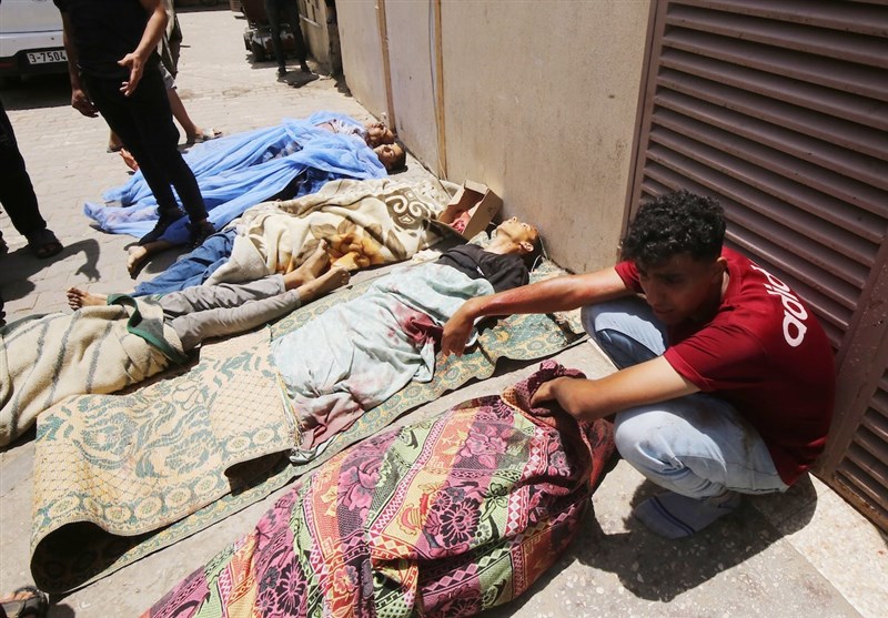 244 شهید در 75 دقیقه؛سرهای بریده شهدای فلسطینی در النصیرات
