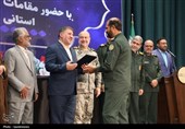 تکریم و معارفه مدیرکل حفظ آثار و نشرارزش‌های دفاع مقدس یزد