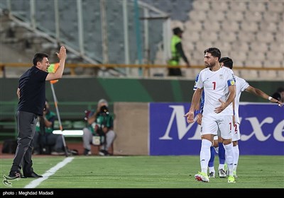 امیر قلعه‌نویی سرمربی تیم ملی فوتبال ایران