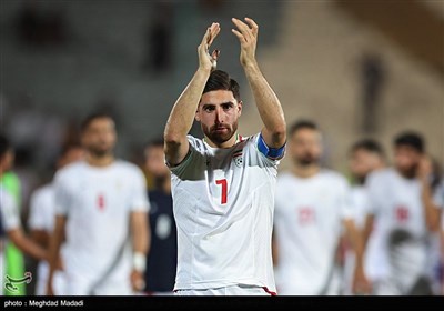 علیرضا جهانبخش کاپیتان تیم ملی فوتبال ایران
