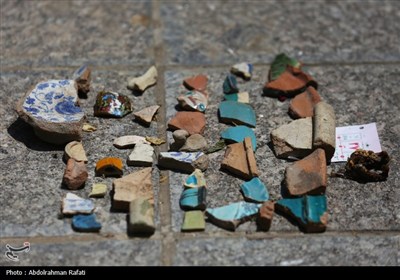 کاوش باستان شناسی در خیابان باباطاهر همدان