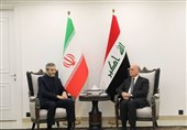 دیدار علی باقری با وزیر خارجه عراق