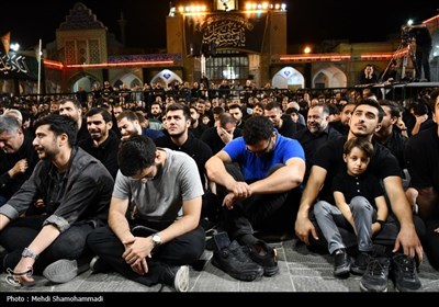 عزاداری ایام مسلمیه در حرم مطهر حضرت عبدالعظیم (ع)