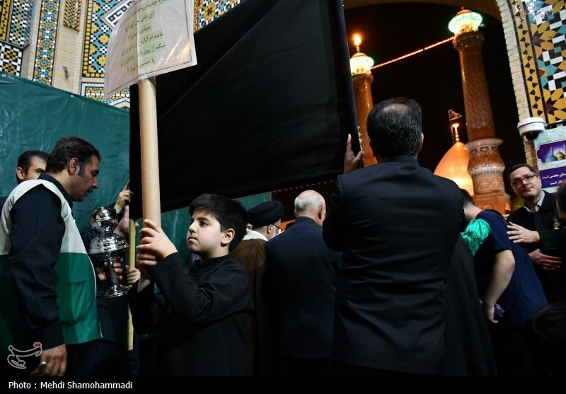 عزاداری ایام مسلمیه در حرم مطهر حضرت عبدالعظیم (ع)