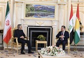 علی باقری با نخست‌وزیر اقلیم کردستان عراق دیدار کرد