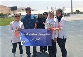 نابینایان البرزی در مسابقات دوومیدانی کشور 2 مدال گرفتند