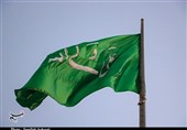 اهتزاز پرچم امیرالمومنین حضرت علی (ع) در همدان