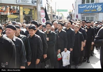 عزاداری مردم اردبیل به مناسبت شهادت مسلم بن عقیل