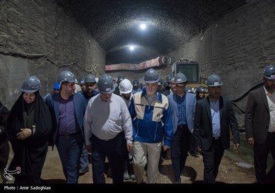 بازدید خبرنگاران از روند ساخت خط 3 قطار شهری شیراز