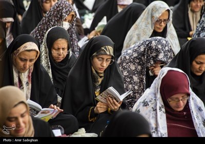 مراسم دعای عرفه در شیراز