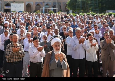 نماز عید سعید قربان در قزوین