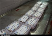 توزیع 1450 بسته گوشت گرم قربانی در بندرعباس