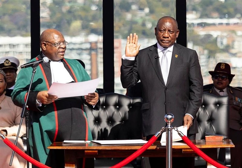 Cyril Ramaphosa Is Sworn In for A 2nd Term as South African President