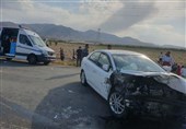 تصادف مرگبار در آزادراه زنجان ـ تبریز با 3 کشته + تصاویر