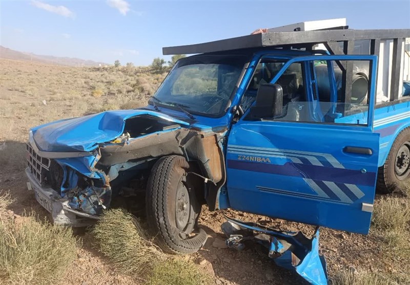 برخورد 2 خودرو در اردستان یک کشته و 4 مصدوم برجا گذاشت