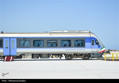 افتتاح راه آهن رشت - کاسپین