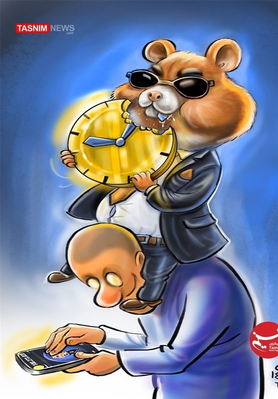 Карикатура/ Иллюзия разбогатеть или потерять время вместе с Hamster Kombat !