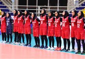 والیبال نوجوانان آسیا| برتری تیم دختران ایران مقابل قزاقستان