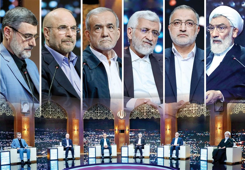 Iranian Presidential Candidates Attend 4th TV Debate