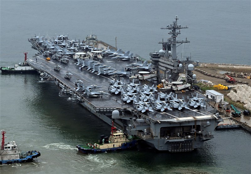US Aircraft Carrier Arrives in South Korea for Military Drills