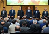 حضور محمدباقر قالیباف در اتاق بازرگانی ایران